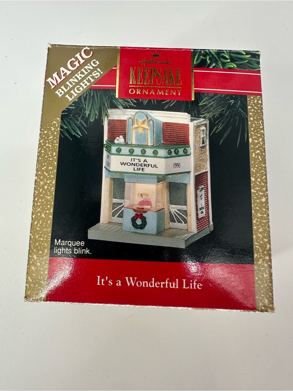 Hallmark Keepsake Christmas Ornament "It's A Wonderful Life" 1991